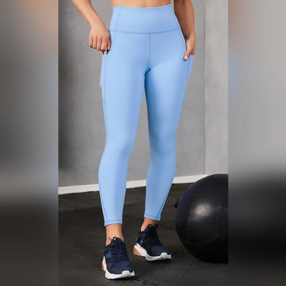 NWT Fabletics Oasis PureLuxe High-Waisted 7/8 Legging, Womens Large - Picture 1 of 4